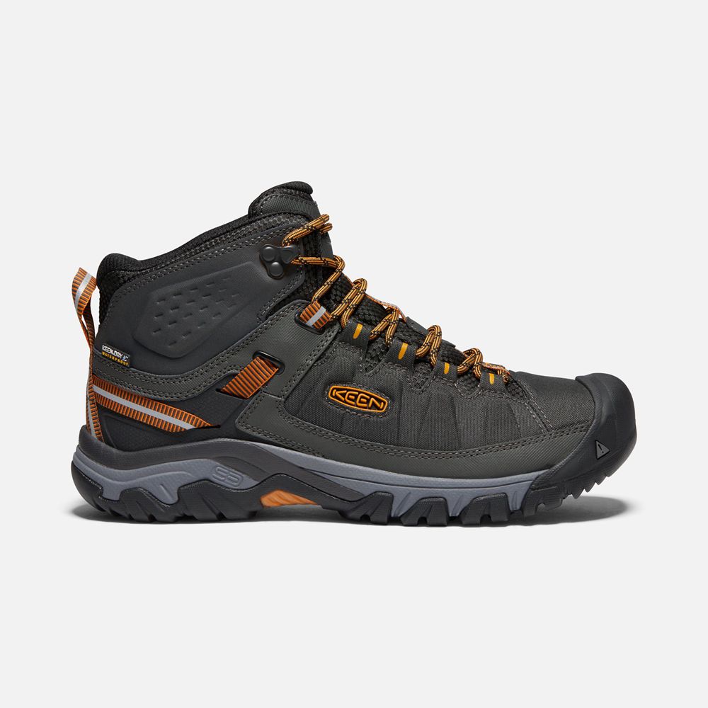 Bottes de Randonnée Keen Homme Noir/Doré | Targhee Exp Waterproof Mid | OSWUH-7350